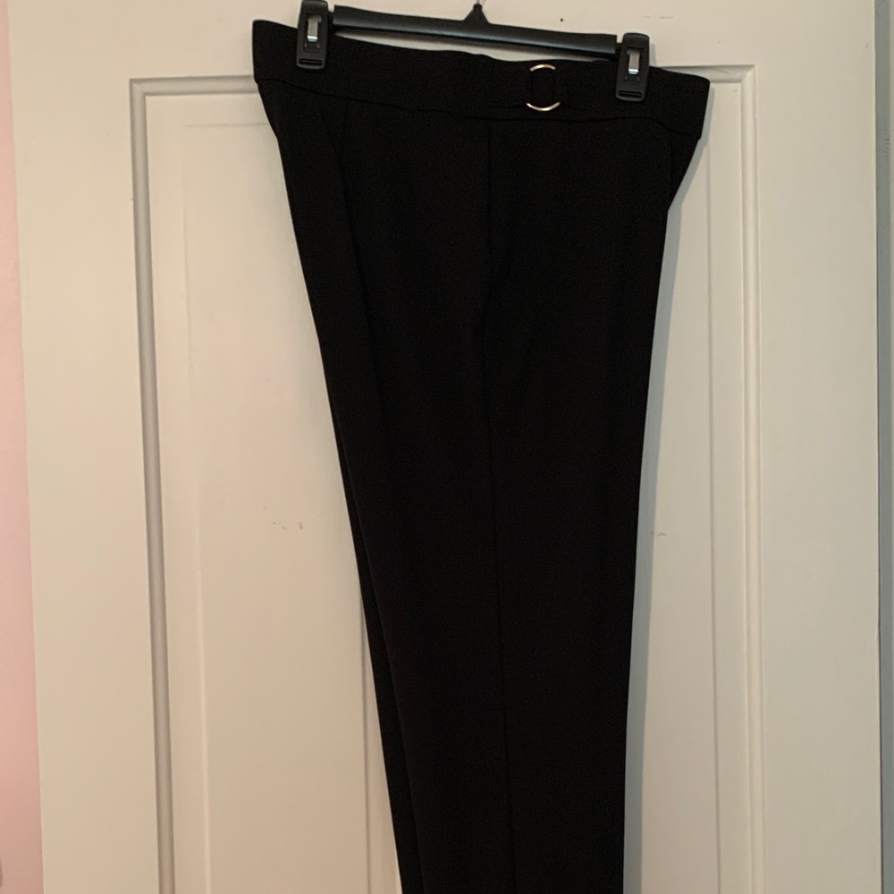 Rafaella Black Trousers, straight leg